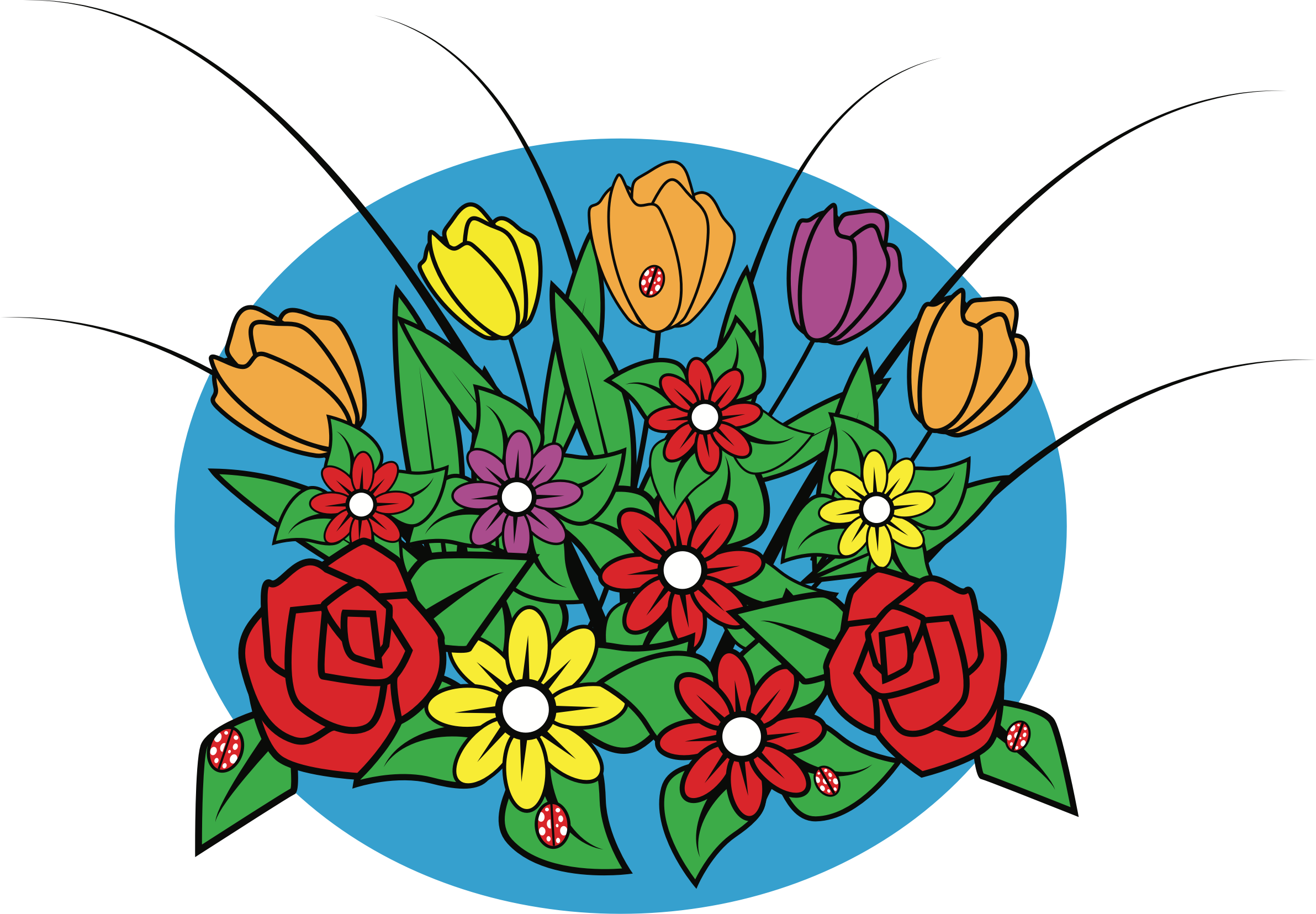 floral clipart spring
