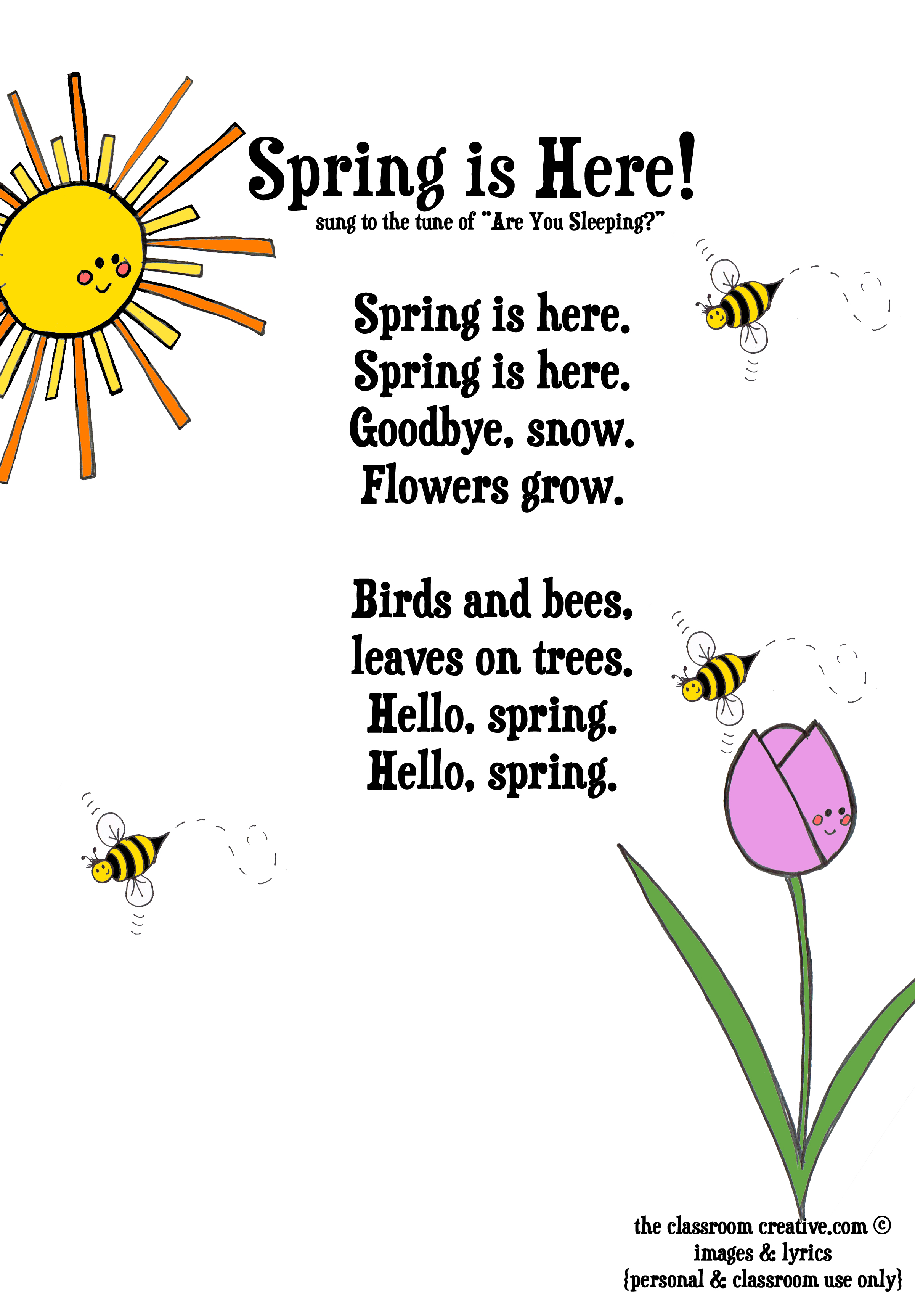Poem clipart spring. Free funny cliparts download