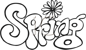 clipart spring sign