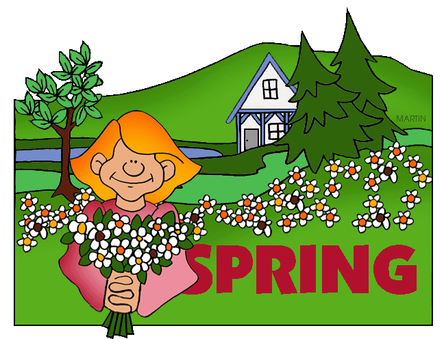 Wednesday clipart spring.  collection of season