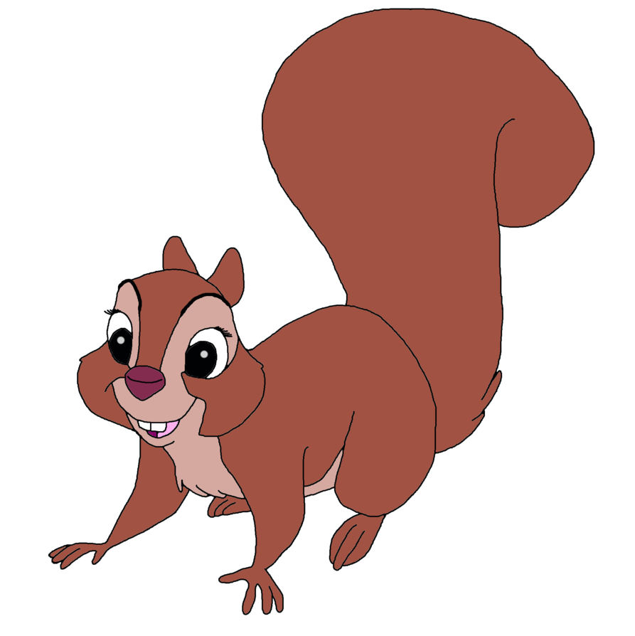 Clipart squirrel acorn. Hazel the girl vector