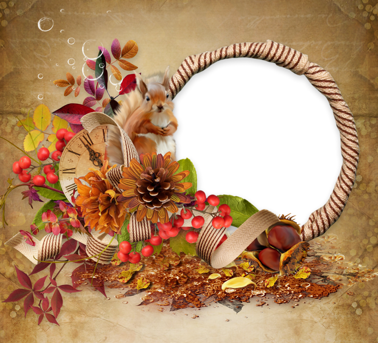 Transparent brown fall png. Clipart squirrel autum