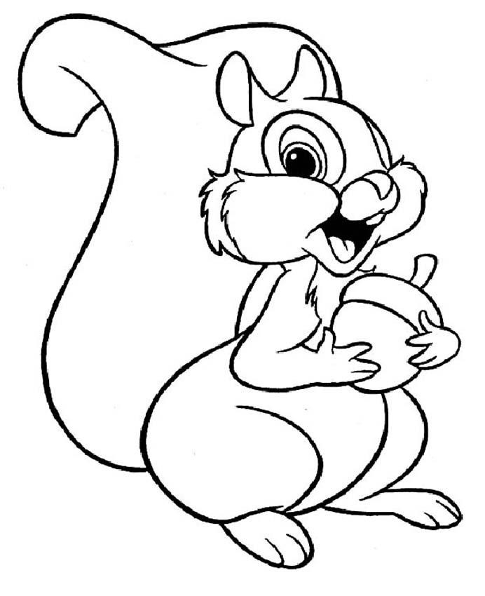 Free cartoon images download. Clipart squirrel color