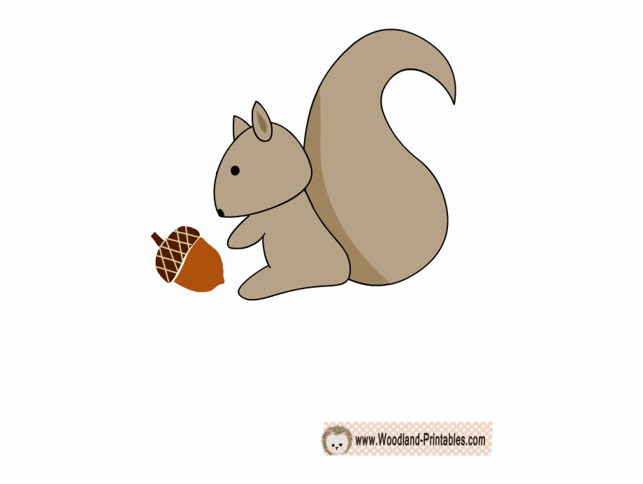 Clipart squirrel forest creature. Free printable wall sticker