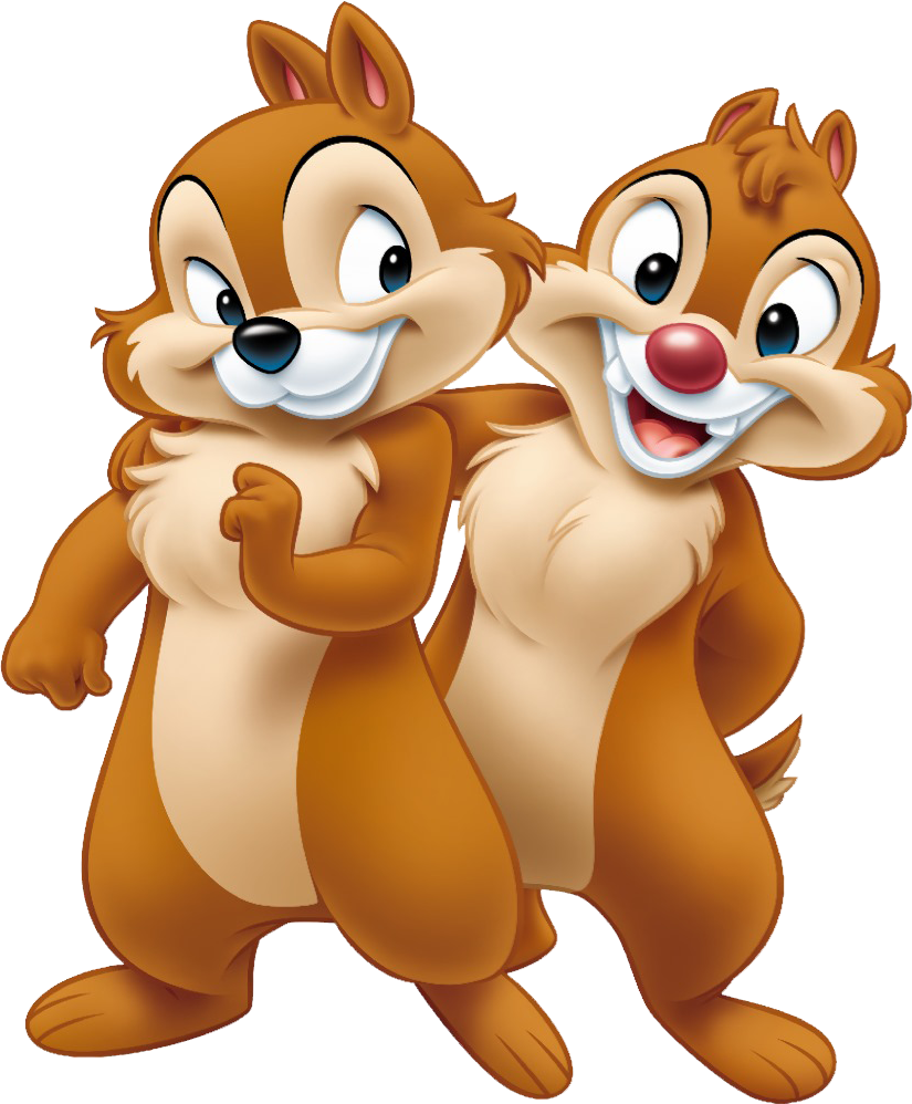 Image chip n dale. Clipart squirrel mascot