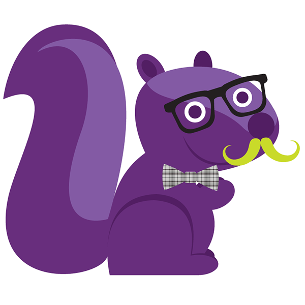 clipart squirrel purple squirrel