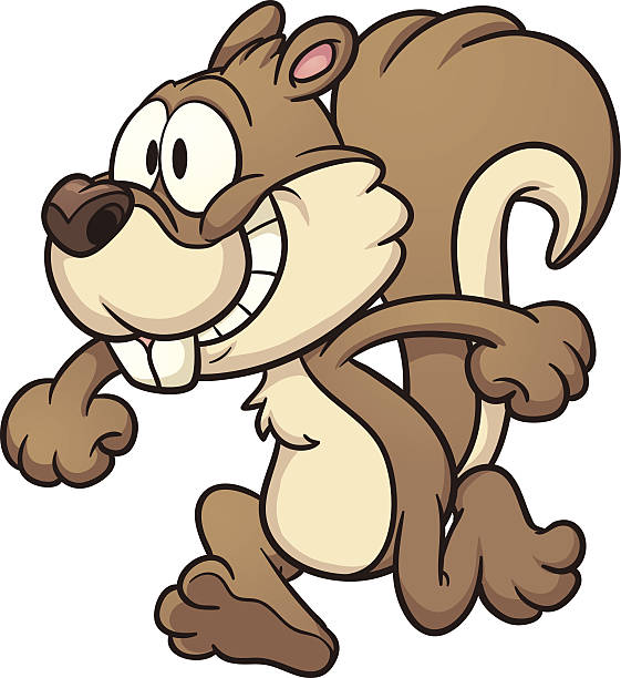 Clipart squirrel run. Free download best 