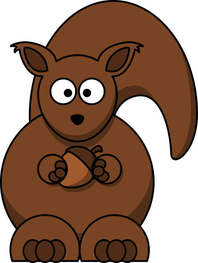 Clipart squirrel run. Cartoon toy box pinterest