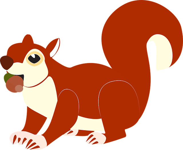Forest idle state of. Clipart squirrel squirrel nest