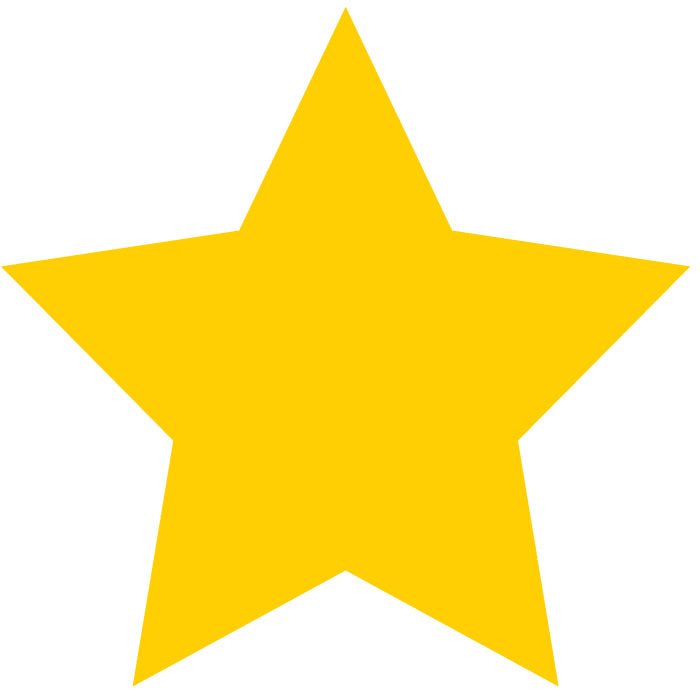 clipart stars yellow