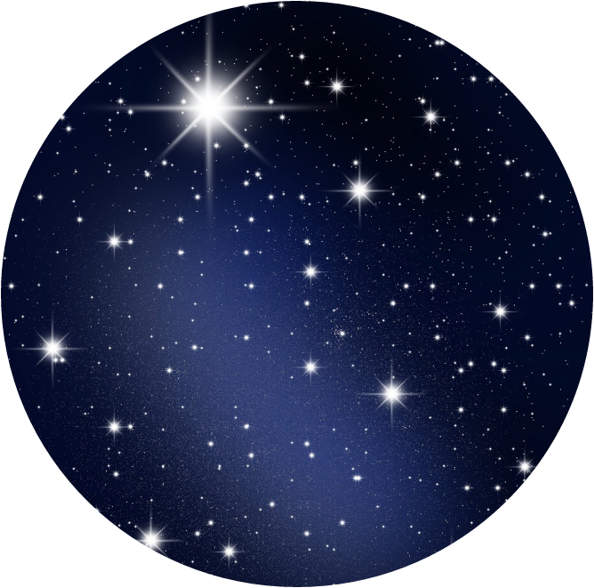 Aestheticcircle blue darkblue stars. Clipart star aesthetic