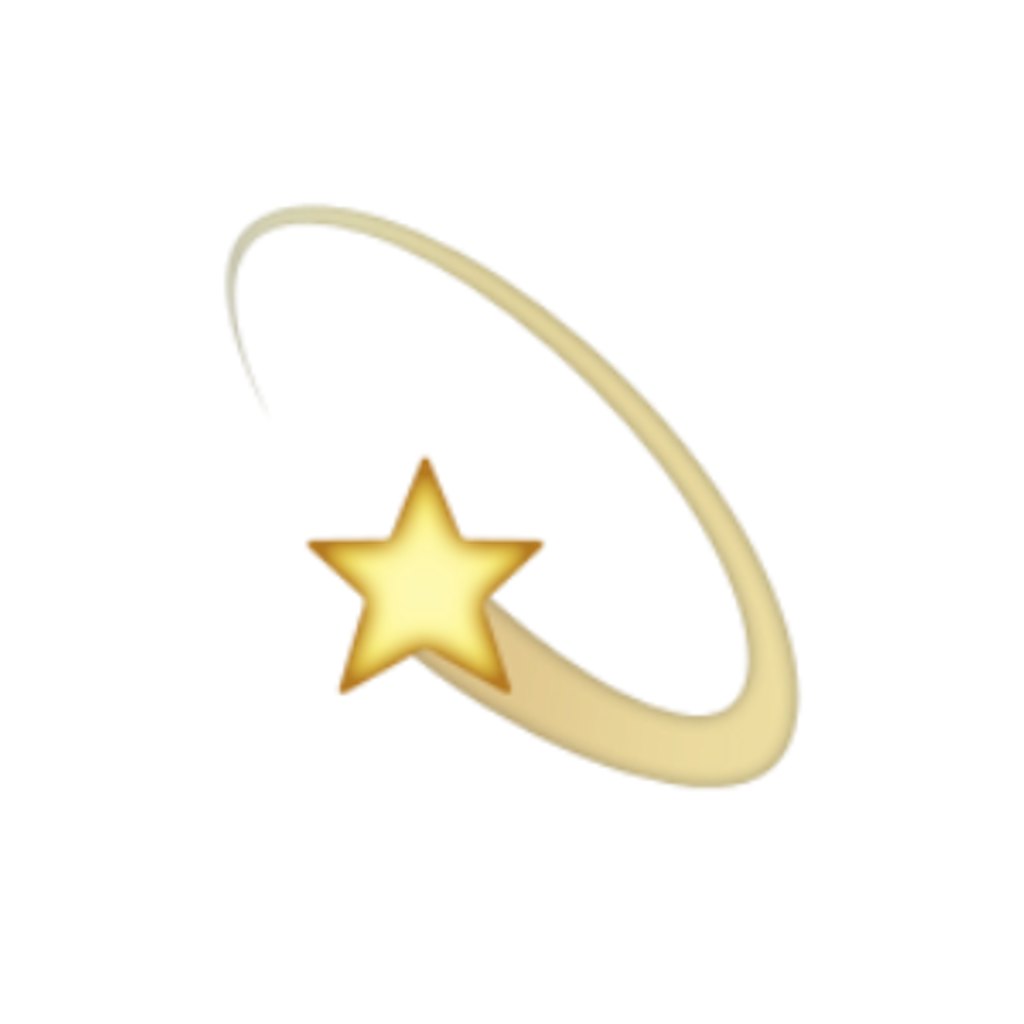 Clipart star aesthetic. Emoji glitter filter cute