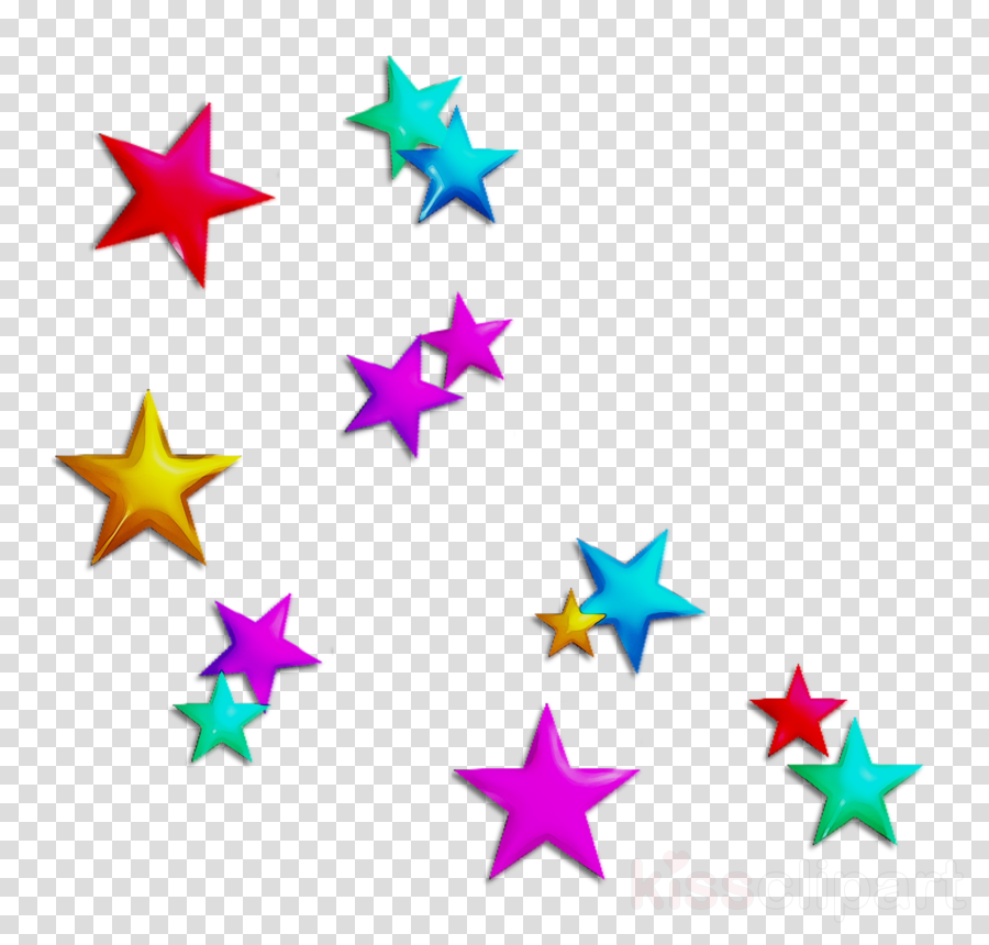 confetti clipart starry background
