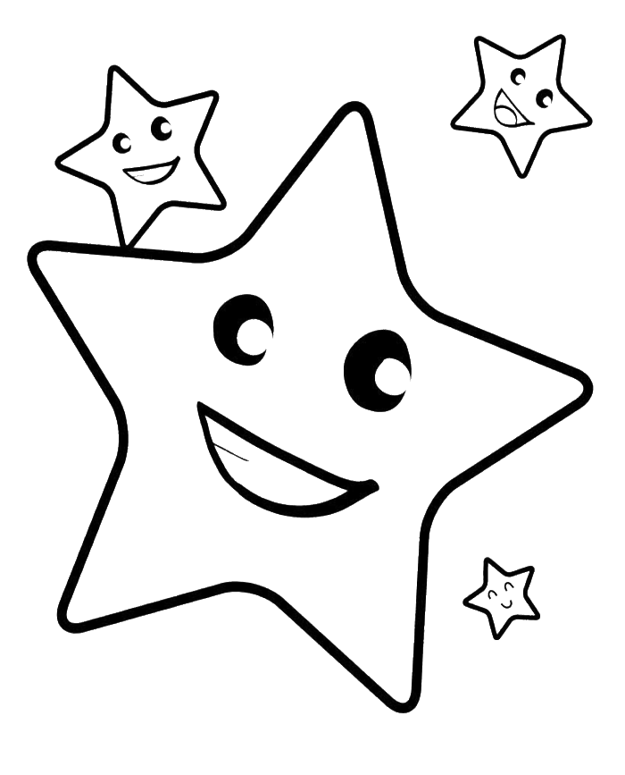 Star face clip art. Drawing clipart drawing