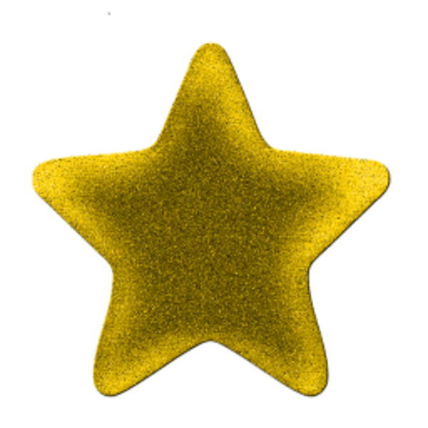 E clipart sparkly. Star gold free images