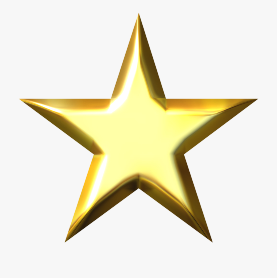 clipart star gold