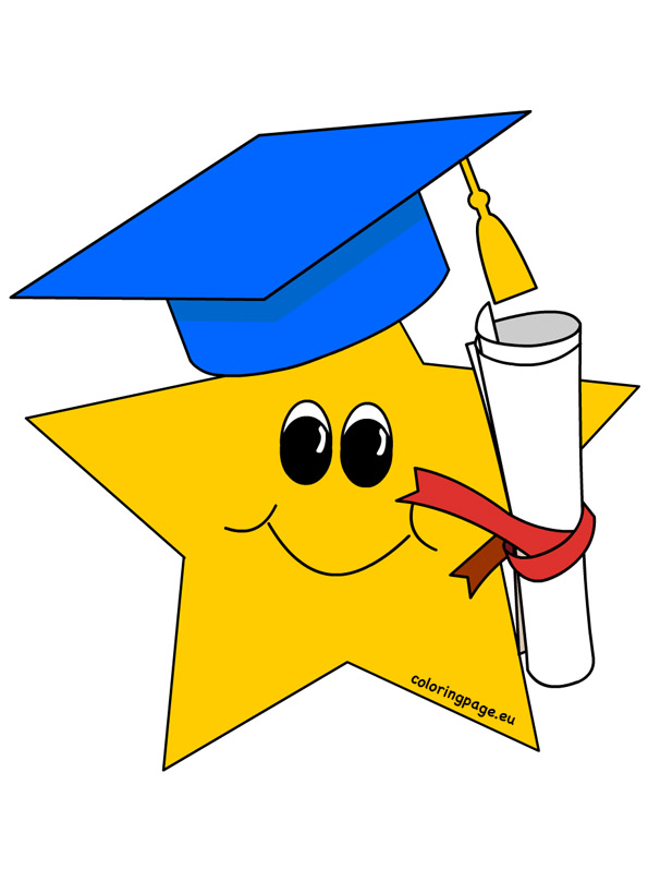 clipart stars graduation