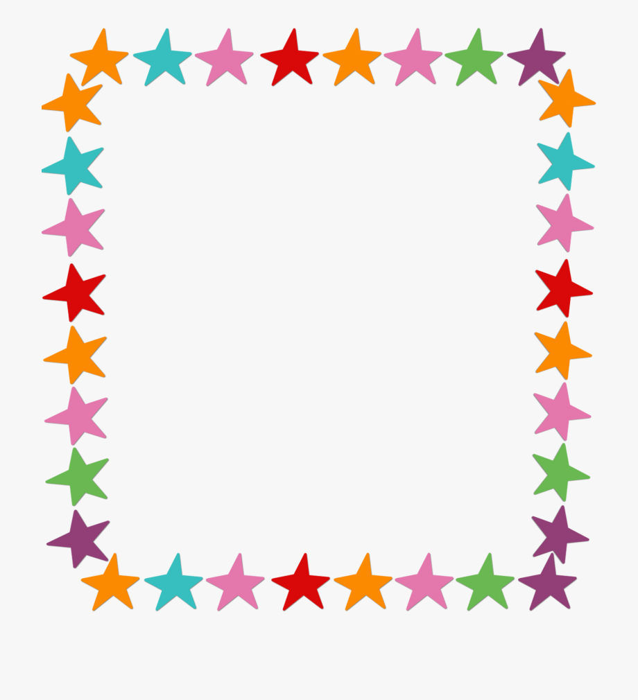 clipart star picture frame