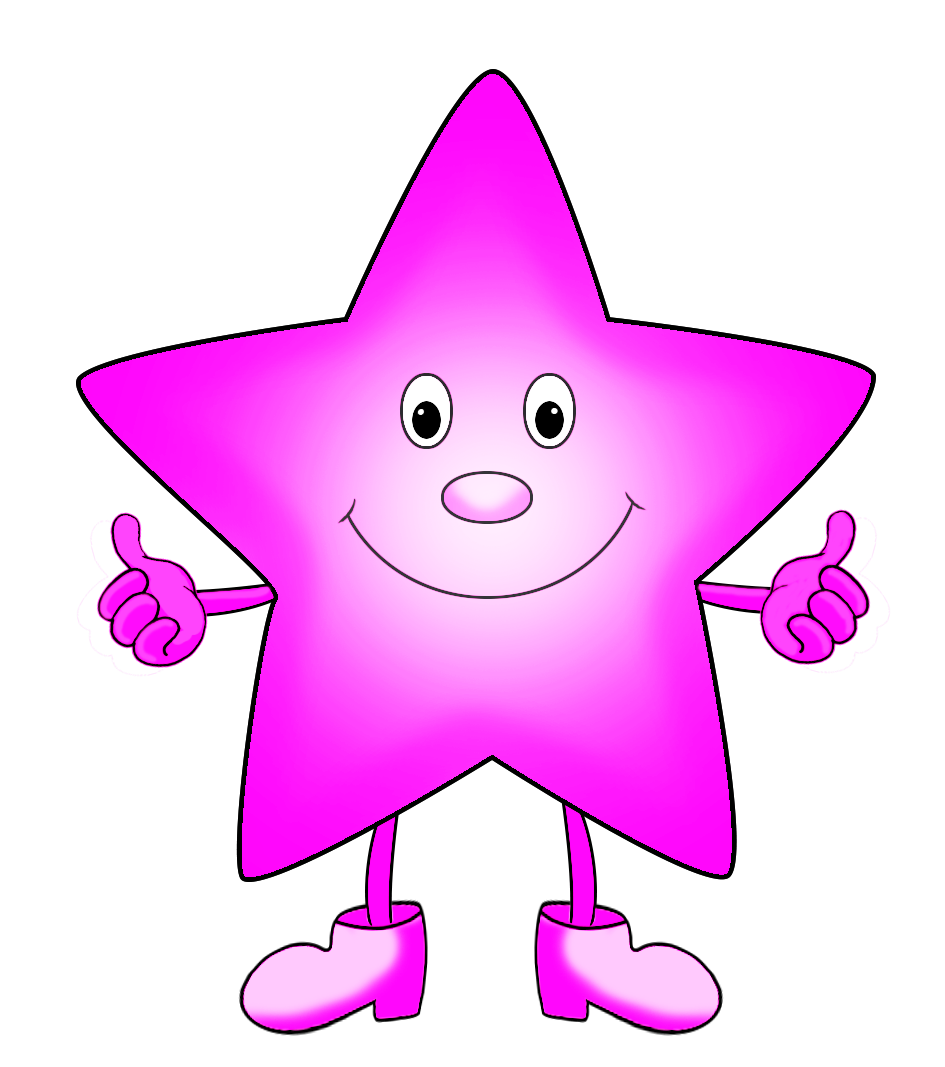 clipart star purple