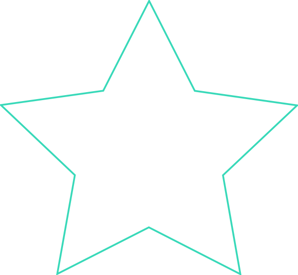 Clip art at clker. Clipart star turquoise