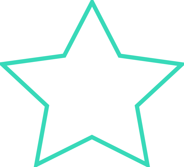 Clip art at clker. Clipart star turquoise