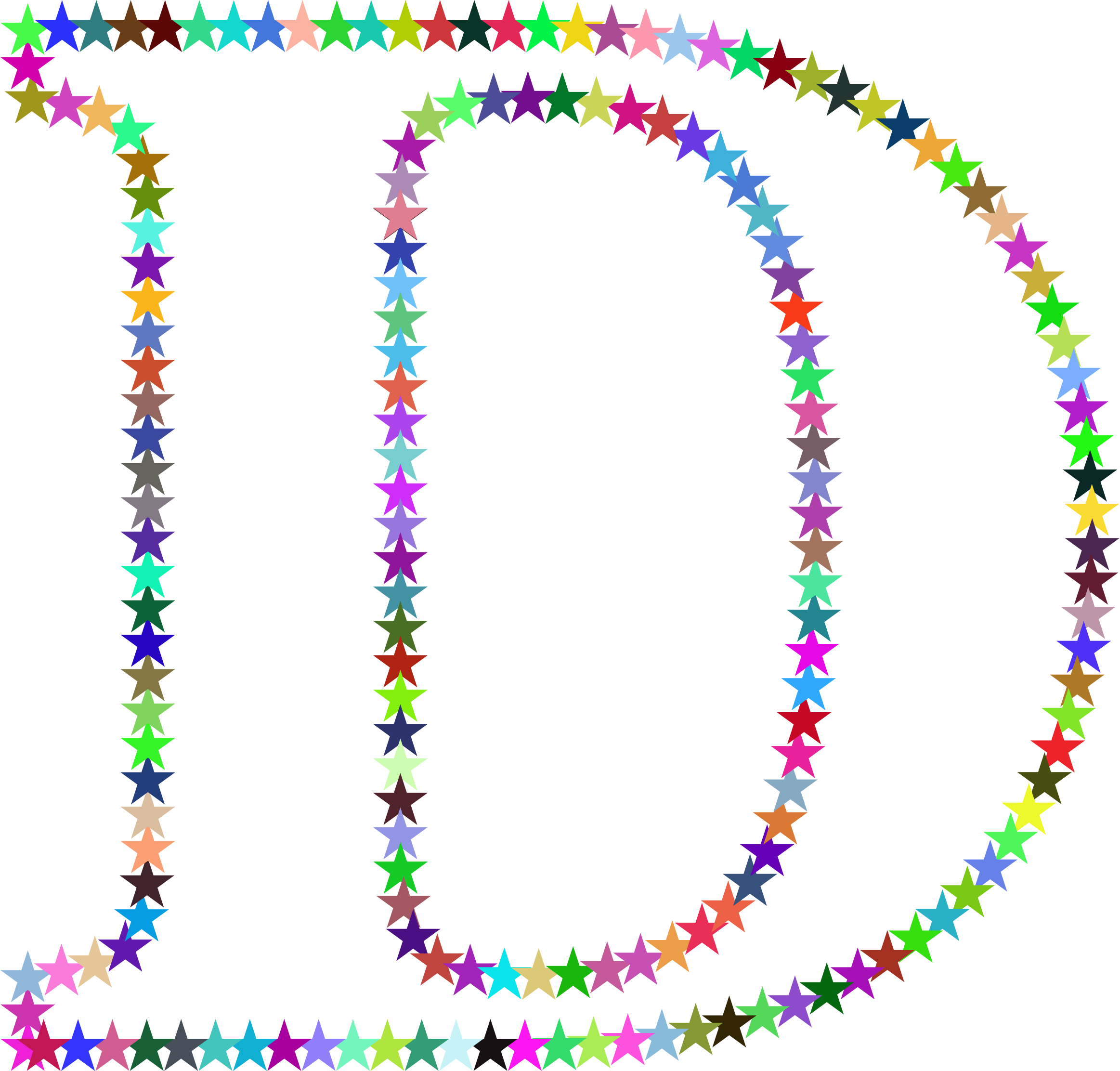 Clipart stars alphabet. D big image png