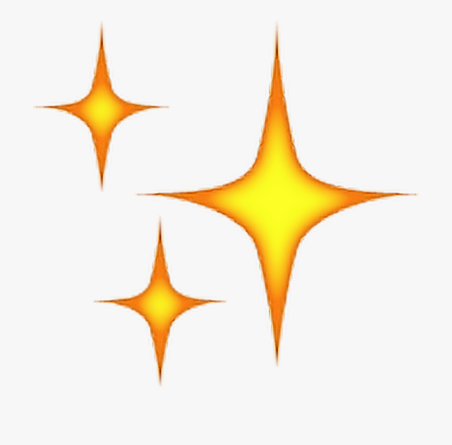 Cute emoji png transparent. Sparkle clipart star symbol