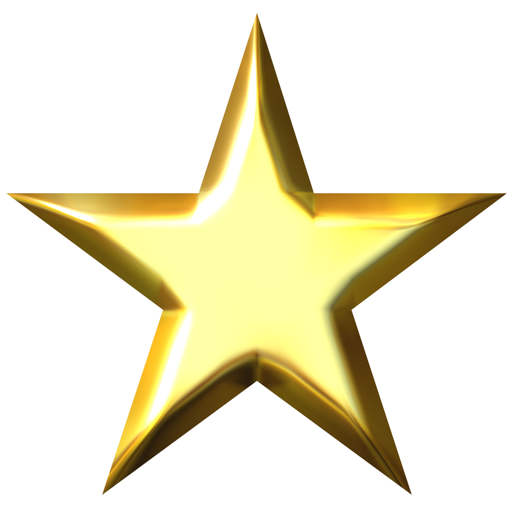 clipart stars gold