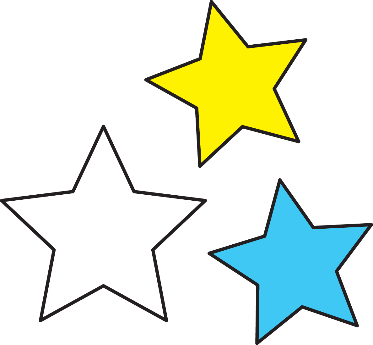 clipart stars jpeg