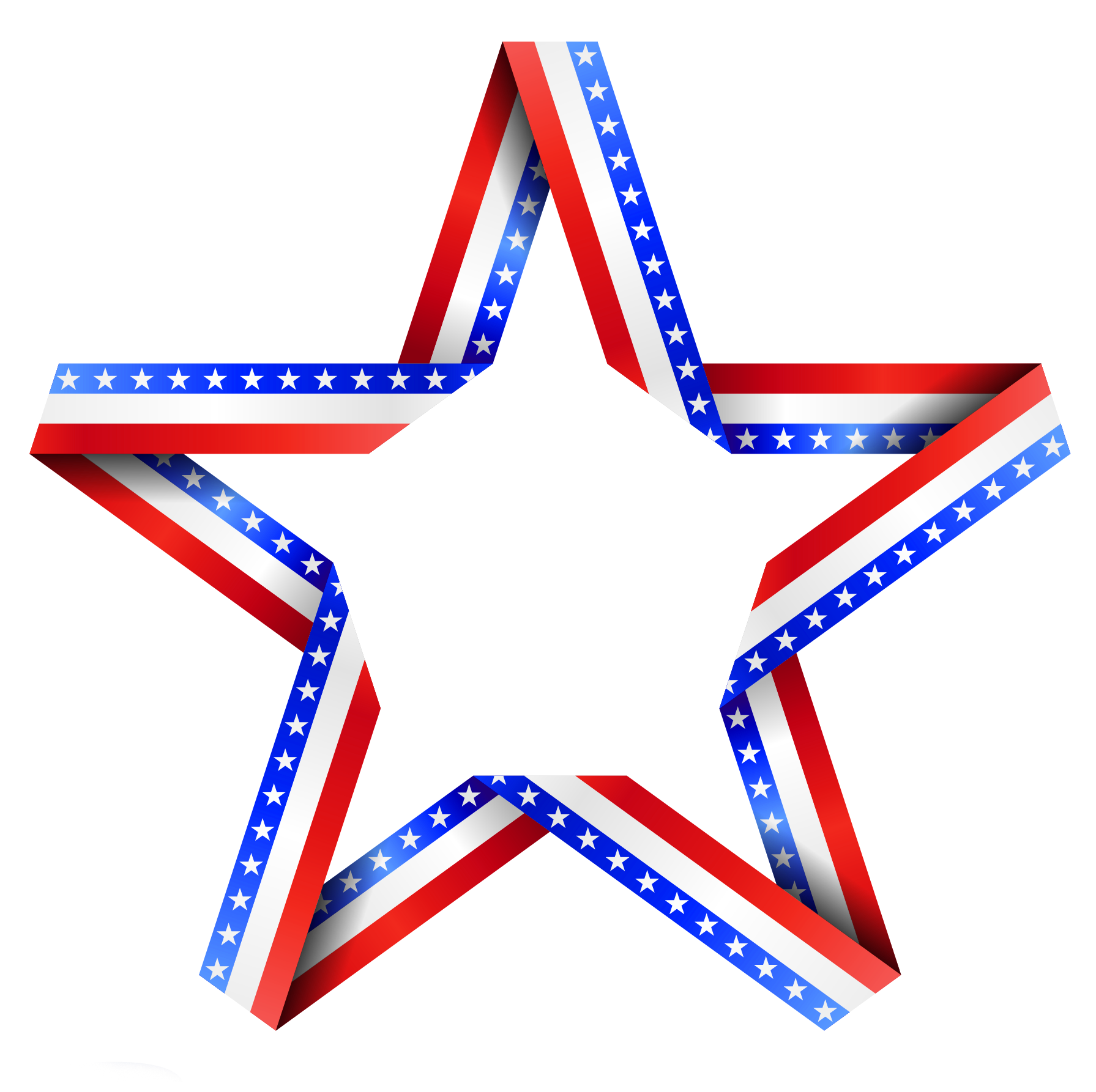 usa clipart star