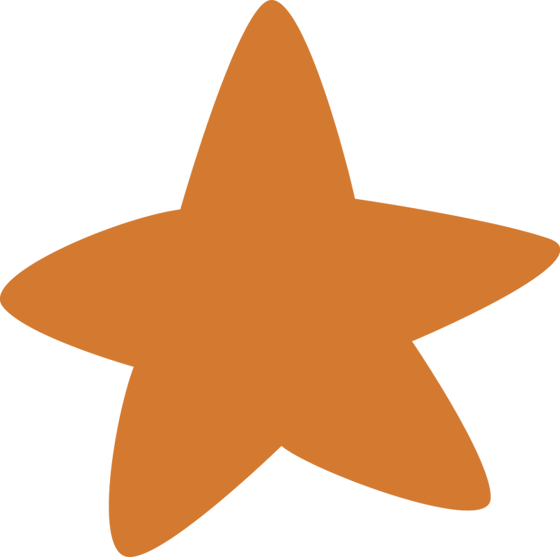 Clipart stars orange. Artsy bee digital images
