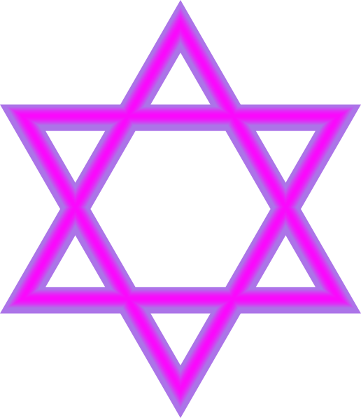 Jewish star clip art. Clipart stars purple