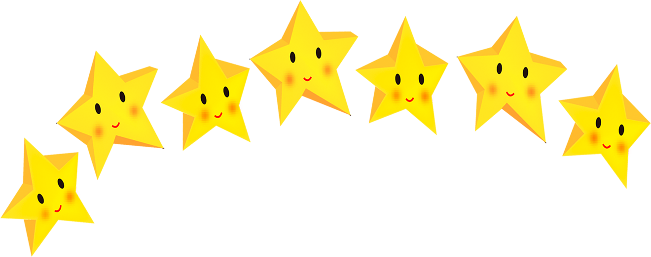 clipart stars smiley face