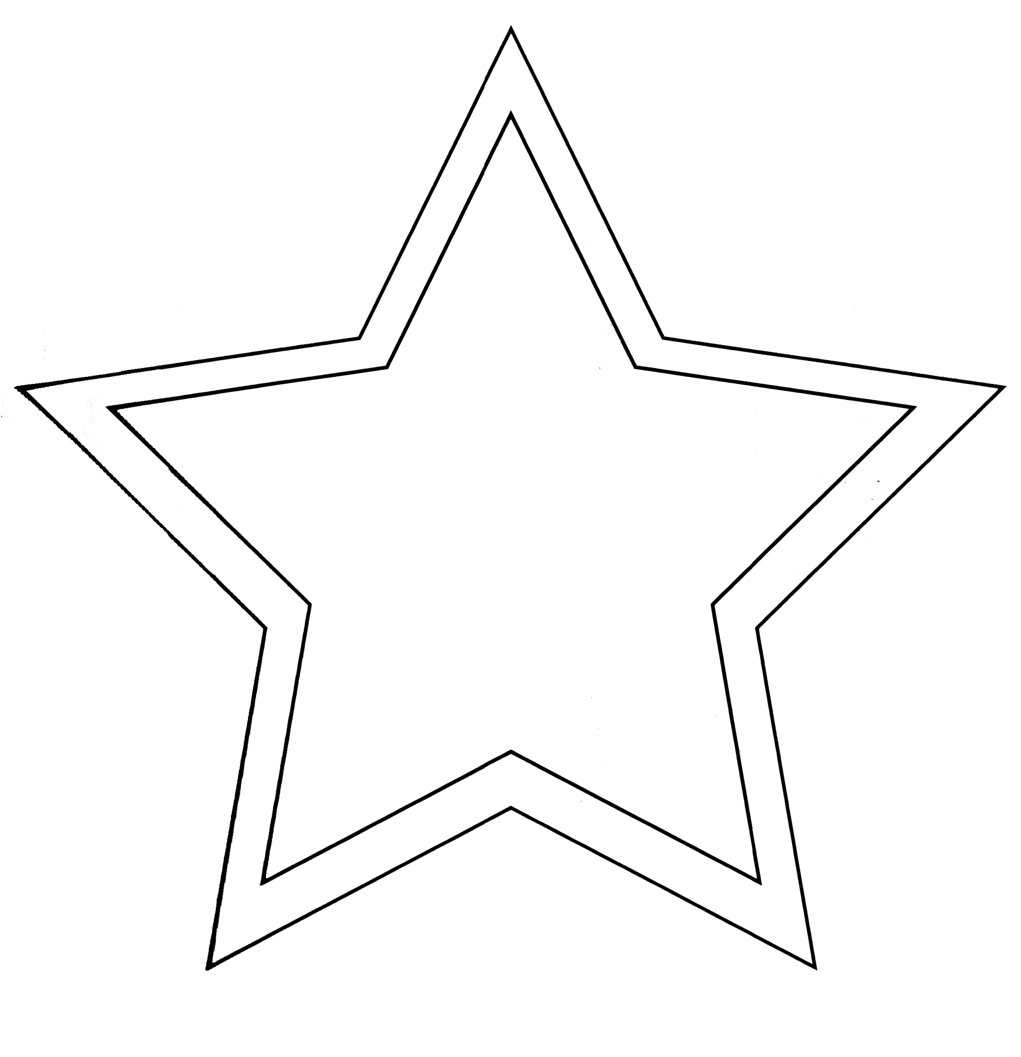 Free printable star download. Clipart stars template