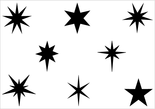 clipart stars vector