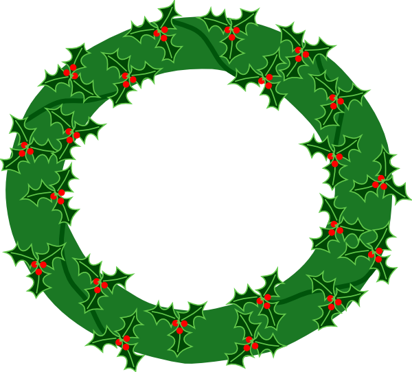 clipart stars wreath