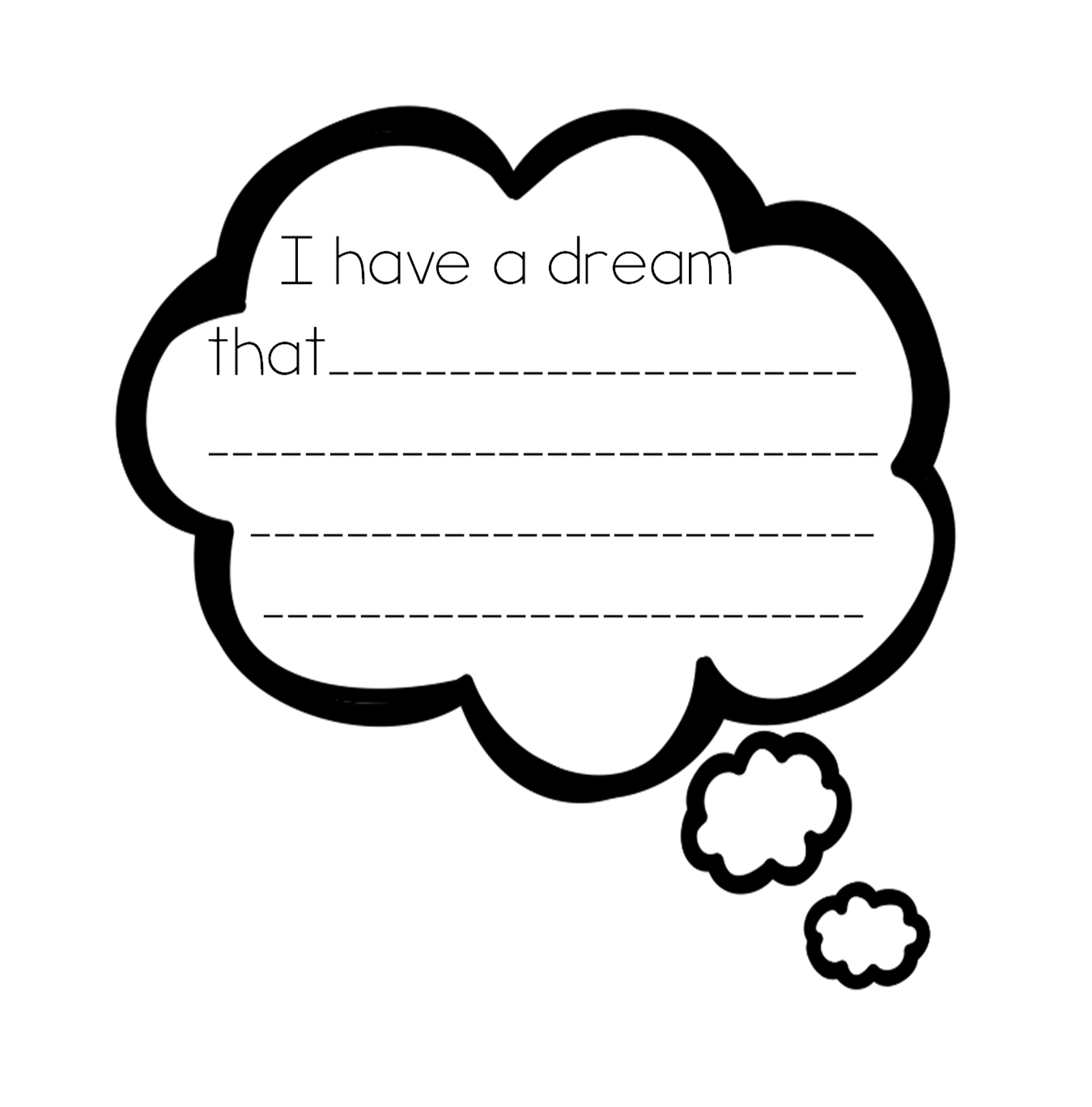 Dreaming Clipart I Have A Dream Dreaming I Have A Dream Transparent