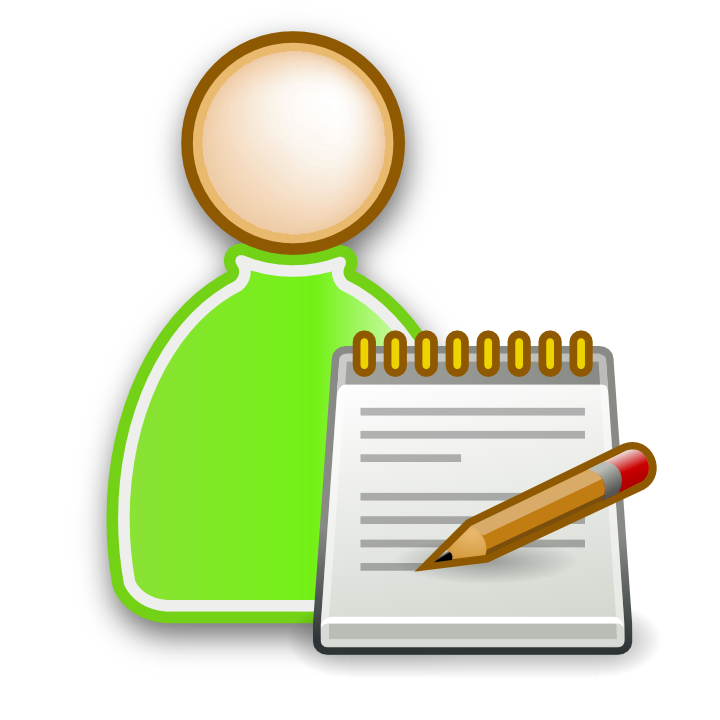 clipart student icon