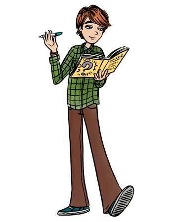 clipart student male
