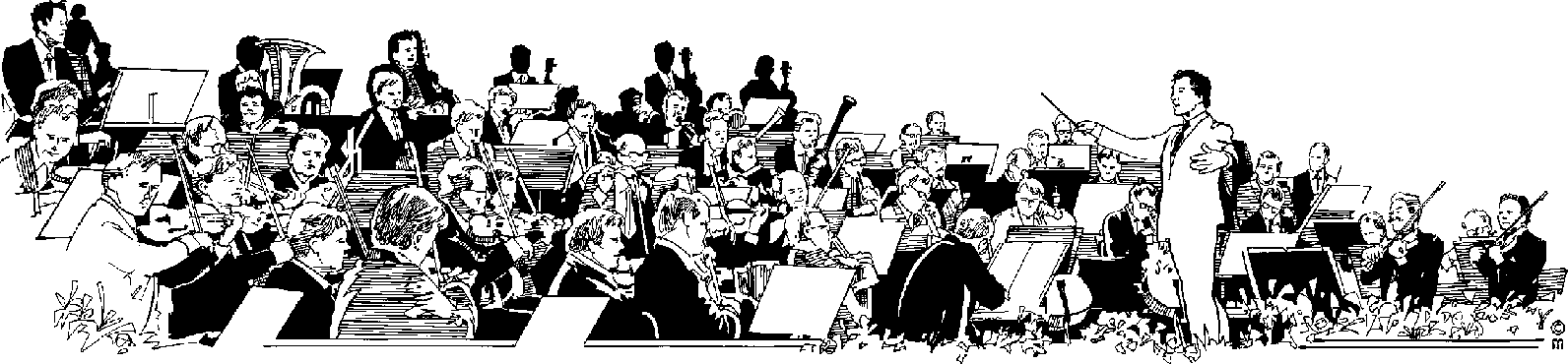 orchestra clipart symphony