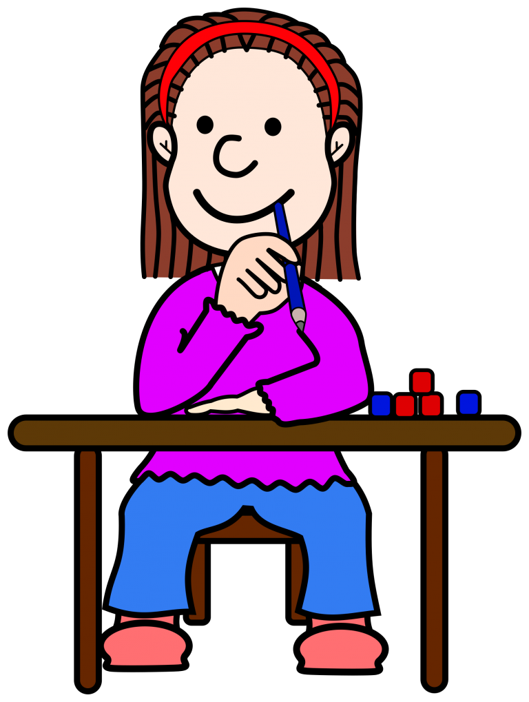Clipart student person. Thinking cliparts clip art