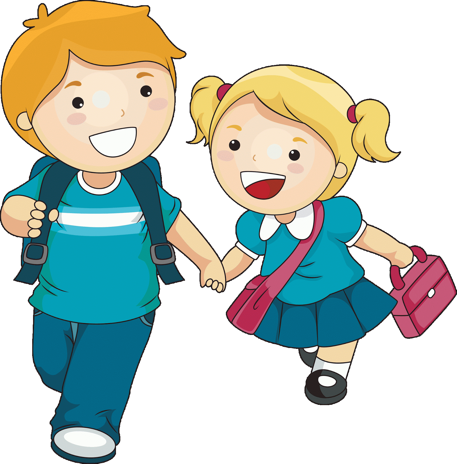 Welcome . Clipart walking two student
