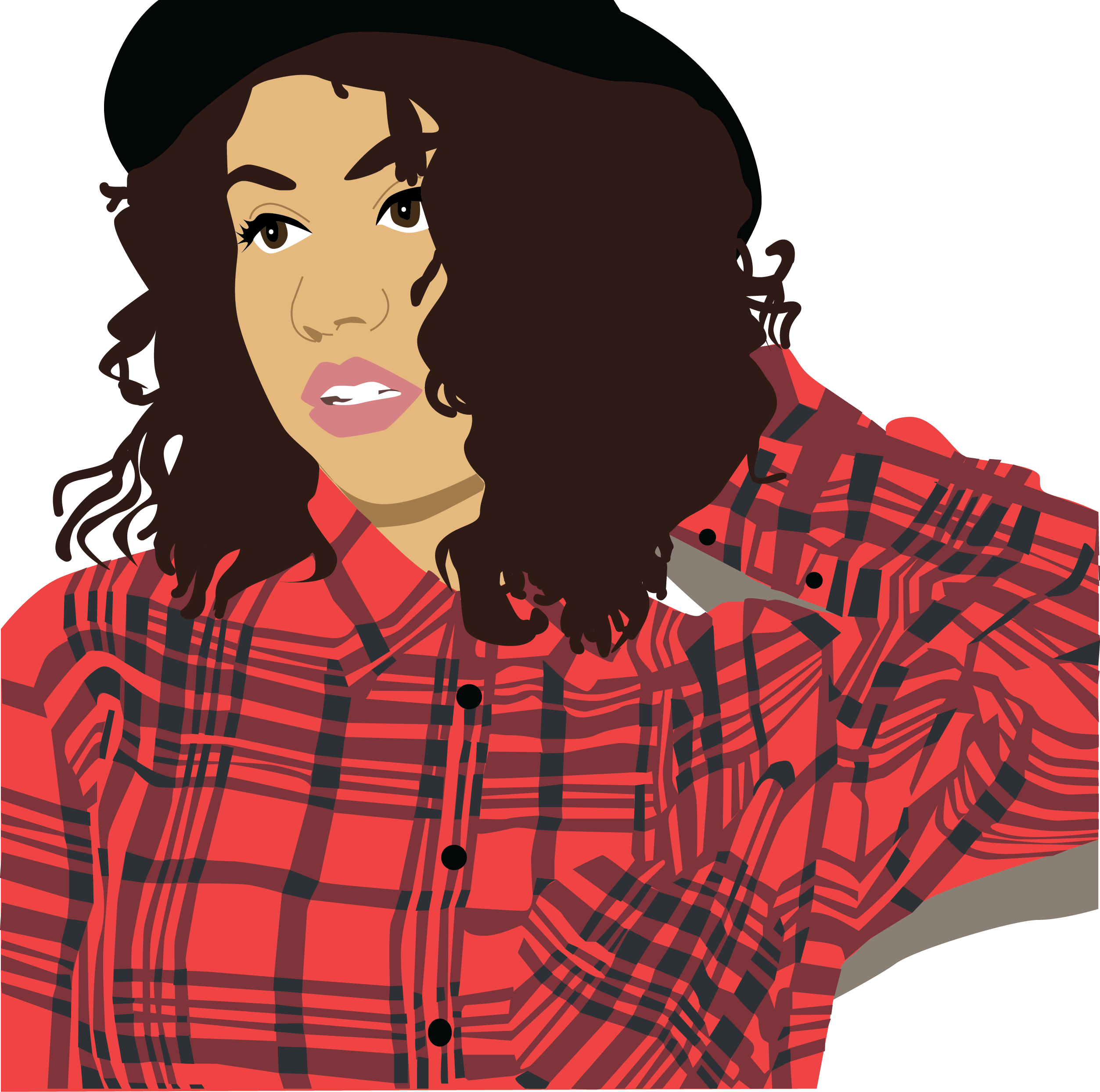 singer clipart outgoing person