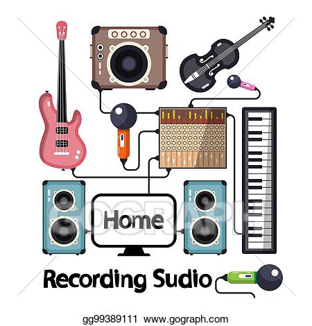 clipart studio recording