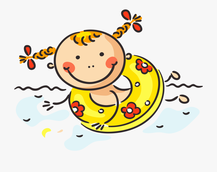 Clipart summer baby. Child clip art cute