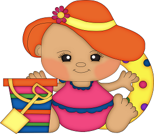 Clipart summer baby.  y clip art