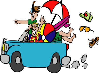 Clipart summer break. Vacation panda free images