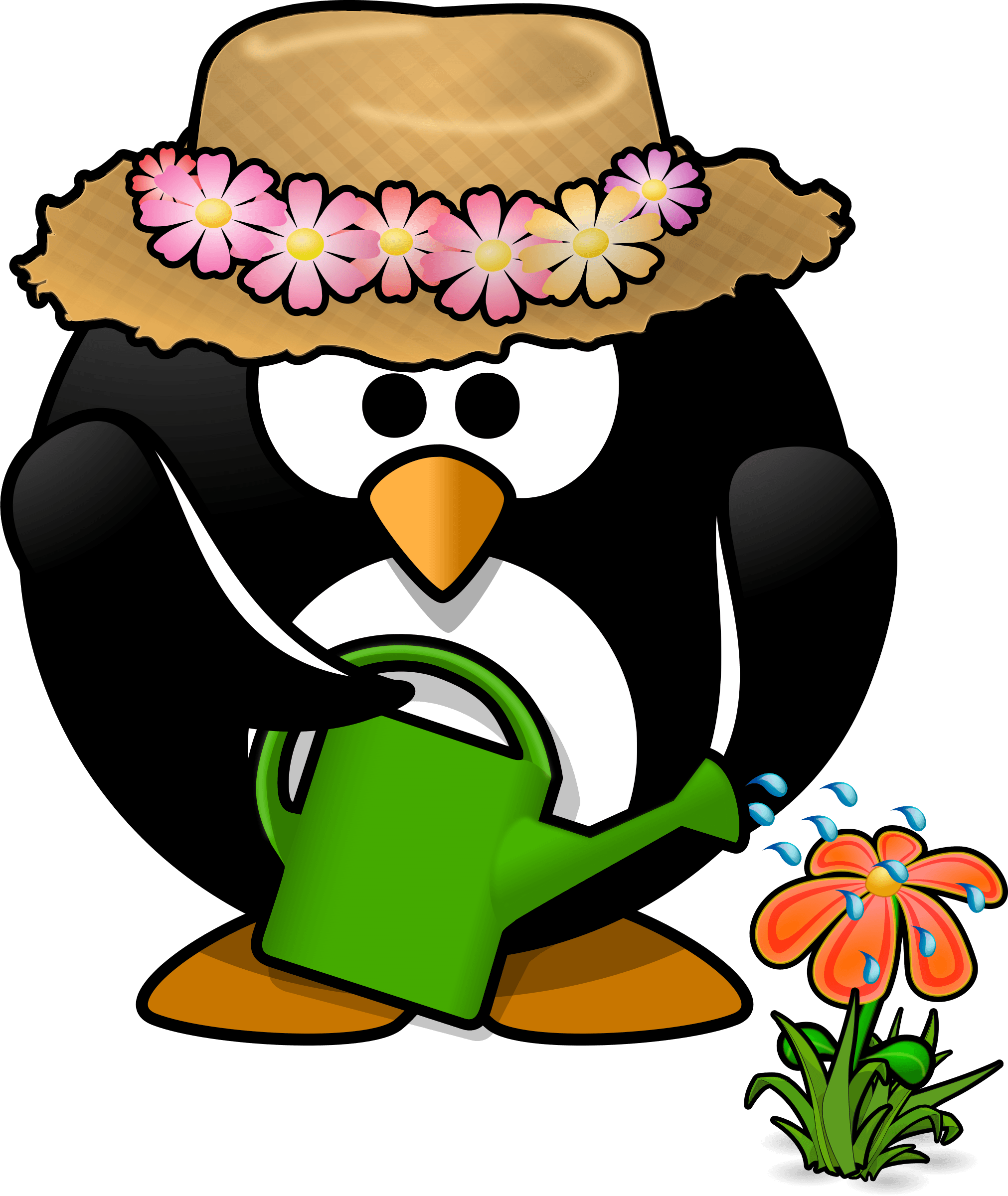 clipart summer garden