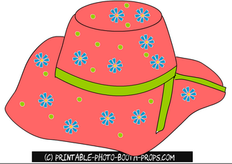 hats clipart printable