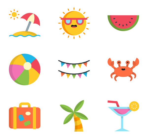 clipart summer icon